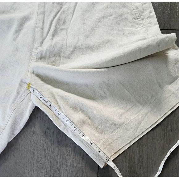 Geoffrey Beene Men's Linen Blend Chino 5 Pocket Walking Shorts Sz 36 10" Inseam - Picture 7 of 9